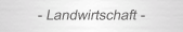 zur Seite Landwirtschaft wechseln